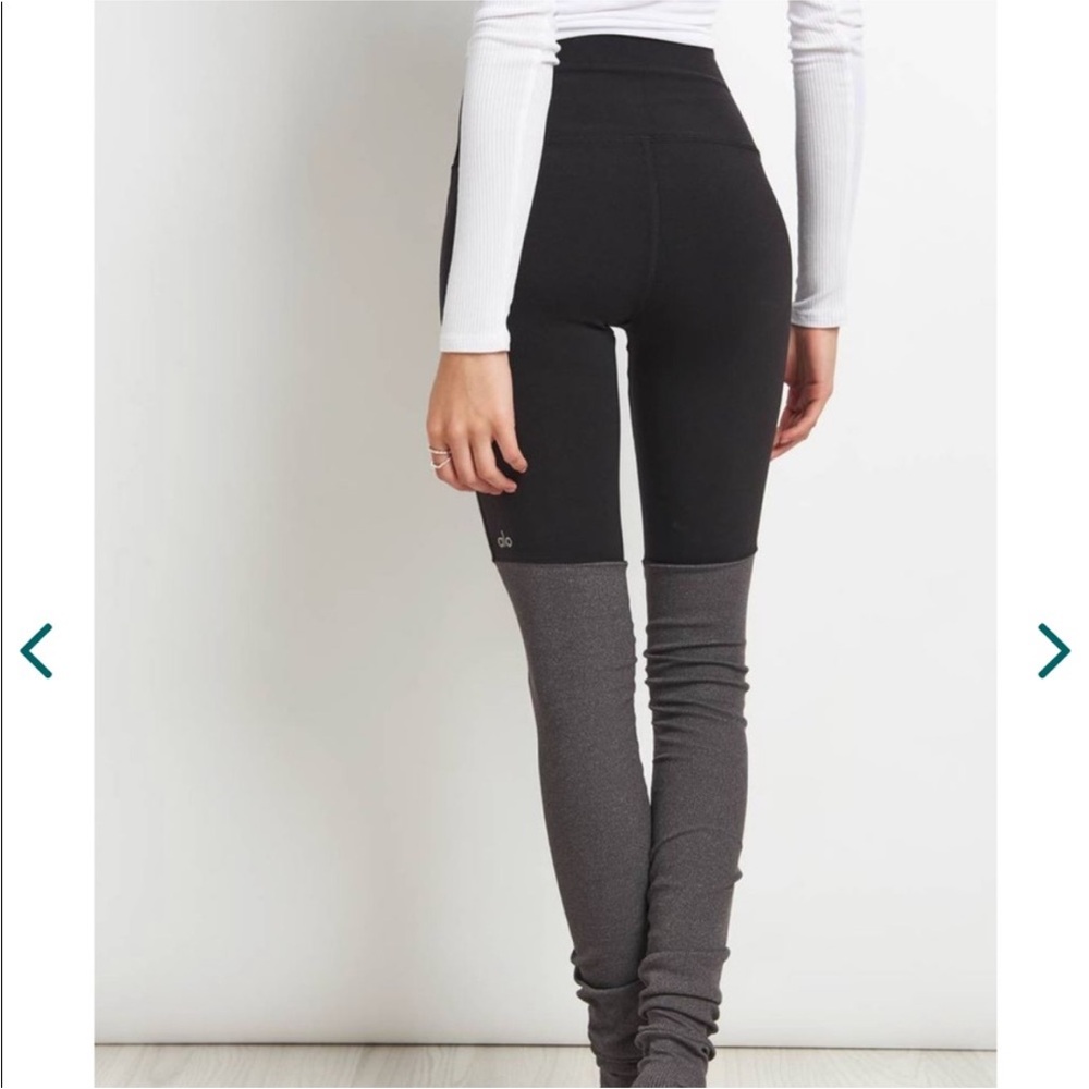 ALO Yoga Black Leggings ballet warm up